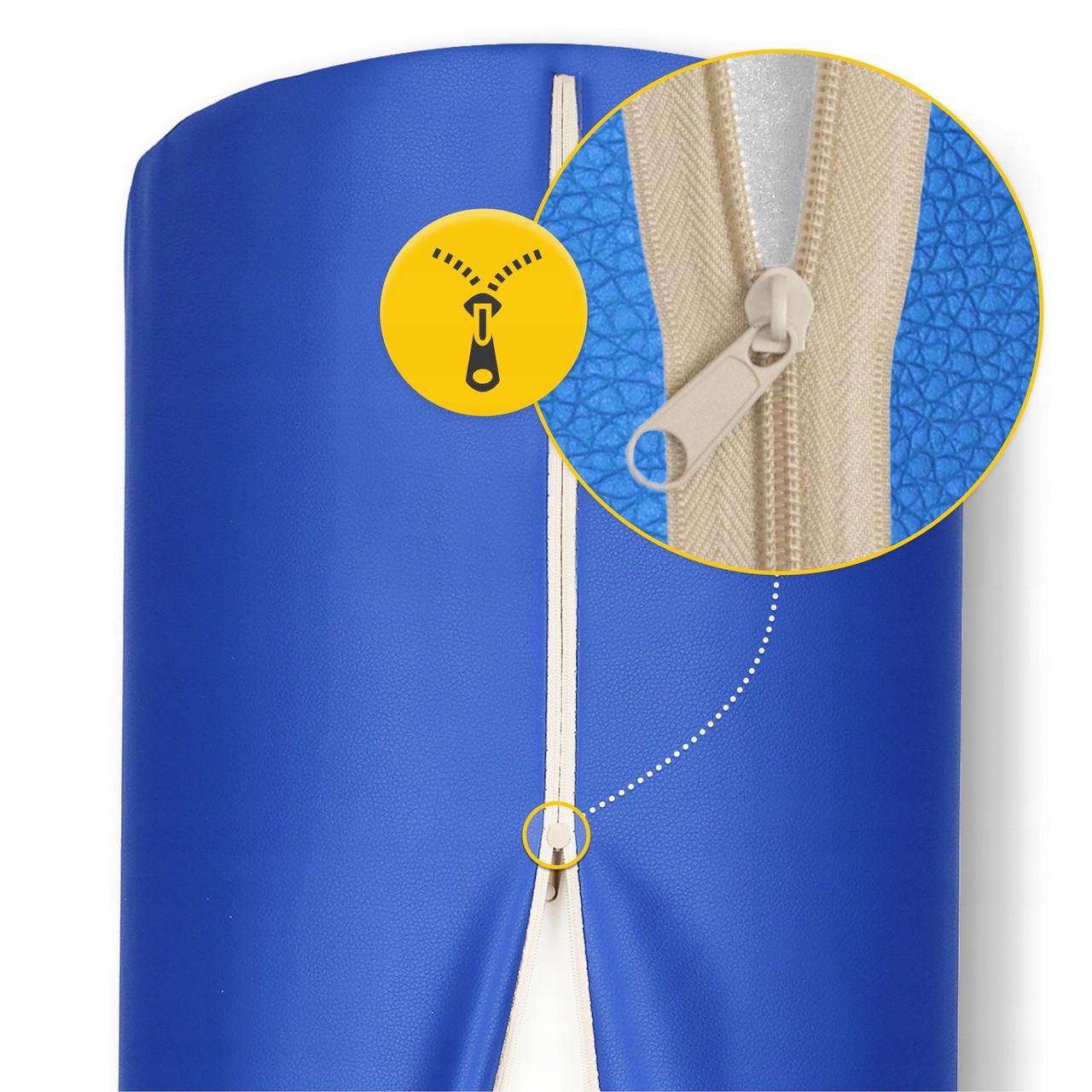 Валик для реабилитации и массажа 4fizjo 100х30 см Blue (P-5905973402958) - фото 2 Валик для реабилитации и массажа 4fizjo 100х30 см Blue (P-5905973402958) - фото 2