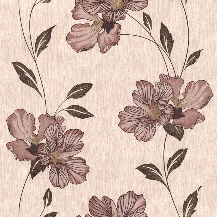 Обои тисненные Эксклюзив Люкс на бумажной основе 0,53х10,05 м Бежевый (058-03)