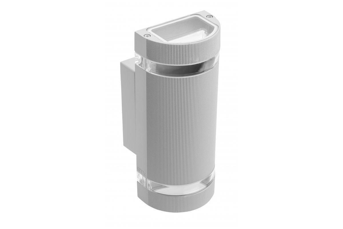 Світильник фасадний двоспрямований GTV SILVA 2xGU10 IP54 Сірий (00000022071)