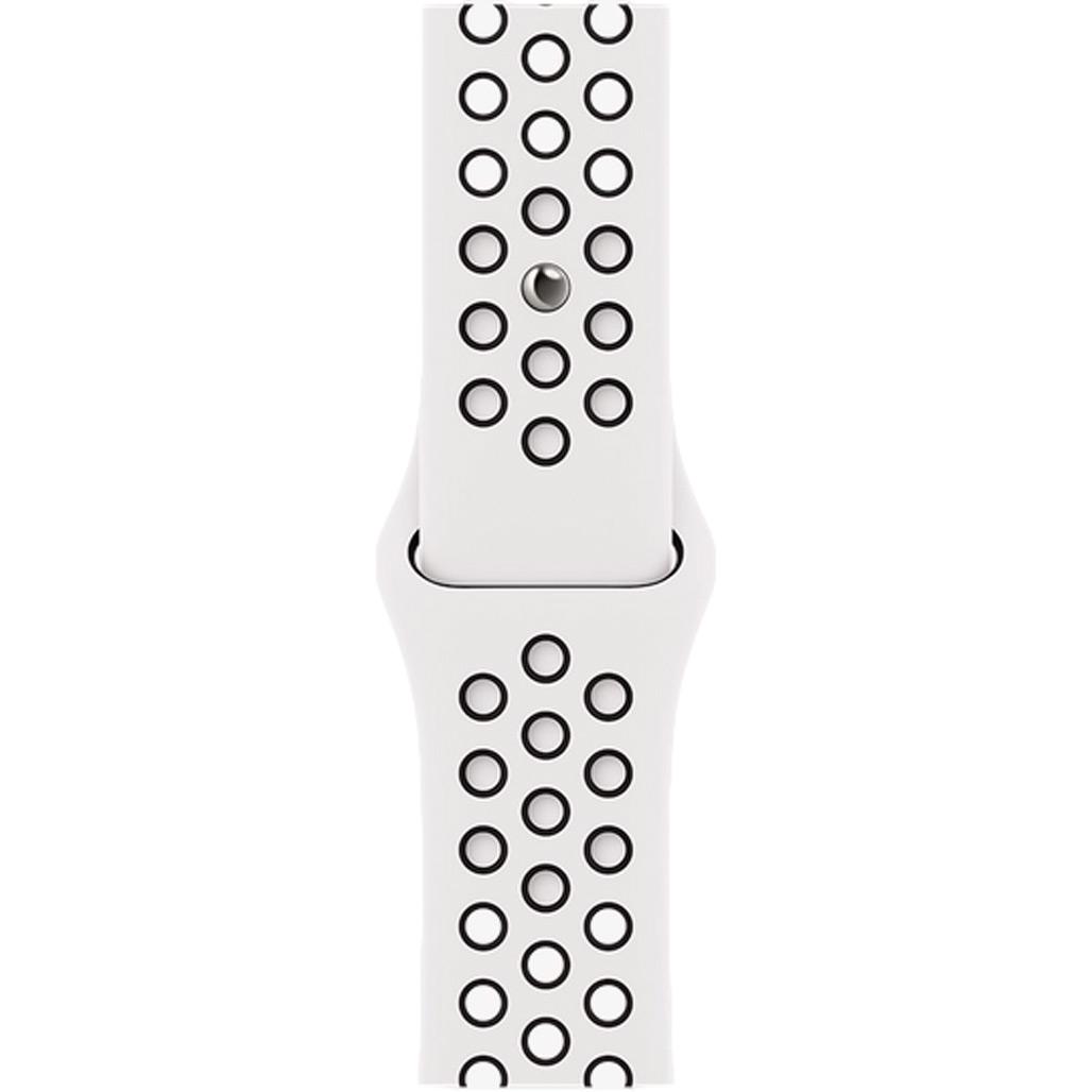 Ремешок Sport Nike для Apple Watch 38/40/41 мм White/Black