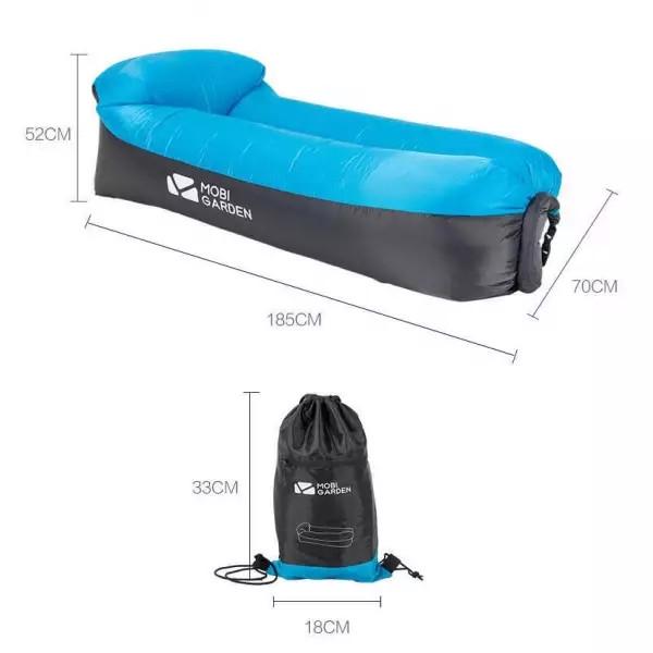 Ламзак-надувной диван Mobi Garden air bed NX20663016 Blue - фото 2