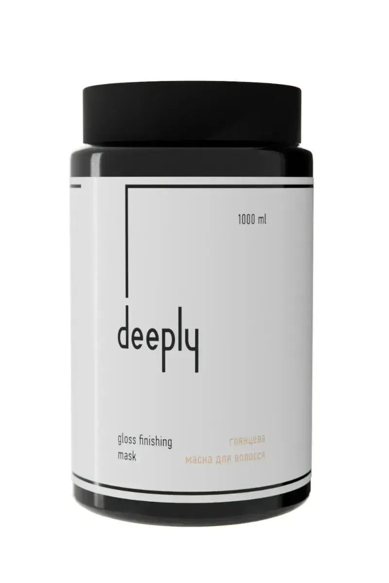 Маска для волос глянцевая deeply gloss finishing mask 1000 мл (4821302198847)