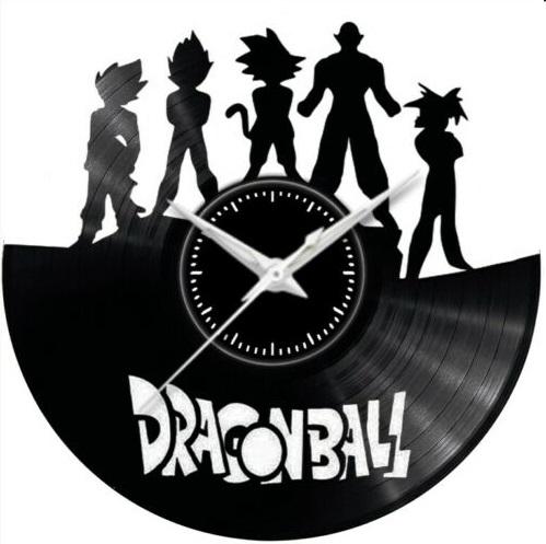 Часы настенные Dragon Ball Z из виниловой пластинки (2369)