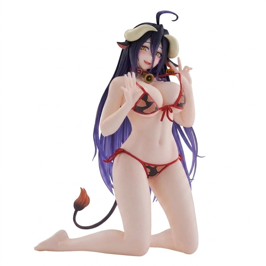 Фигурка аниме Taito Albedo Desktop Cute Swimsuit Ver 13 см (34340066)