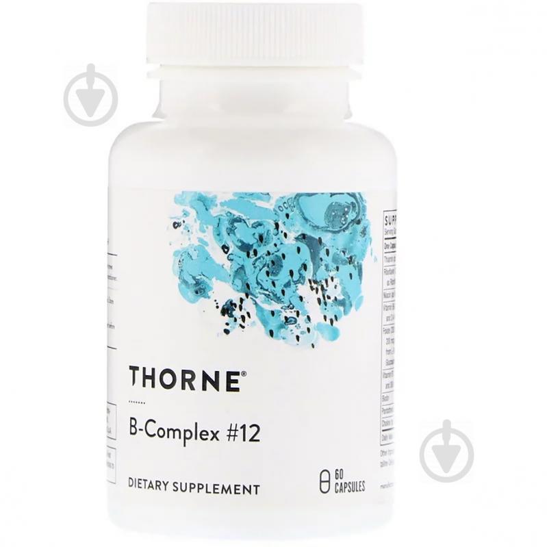 В-Комплекс №12 Thorne Research B-Complex №12 60 капсул (THR11203)