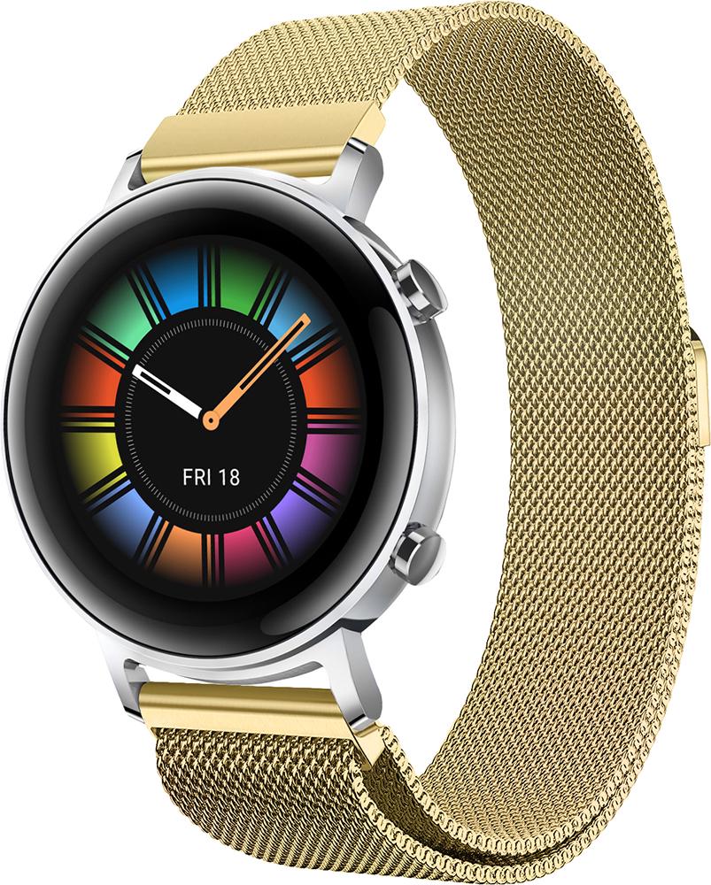 Ремешок Миланская петля Milano Huawei Watch GT 2 42 мм Gold (19246)