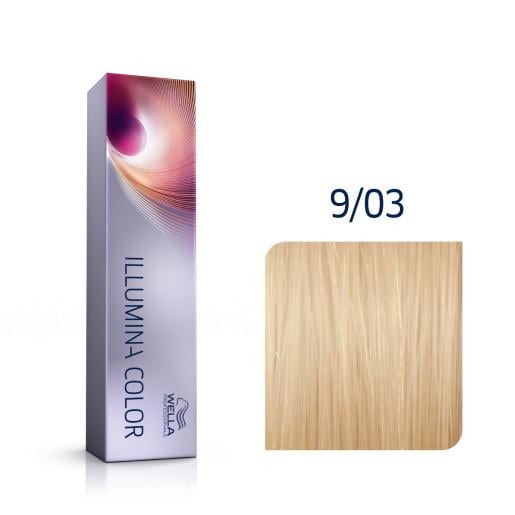 Крем-фарба для волосся Wella Professionals Illumina Color 9/03 Opal-essence - фото 3