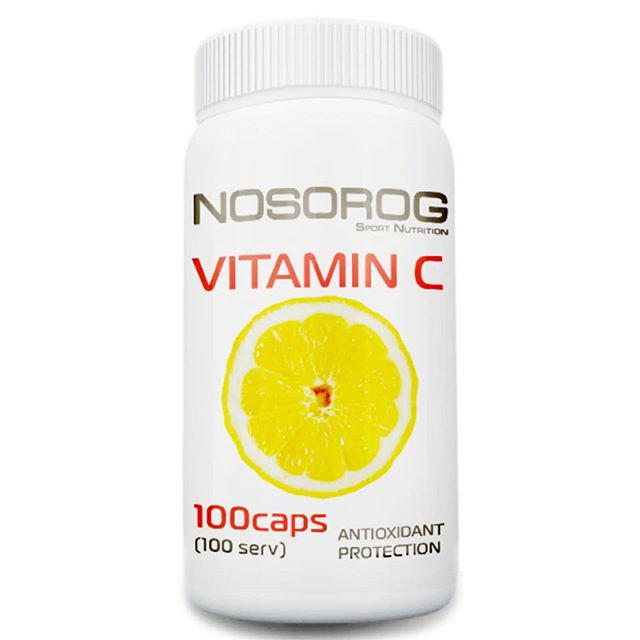 Аскорбиновая кислота Nosorog Nutrition Vitamin C 100 caps