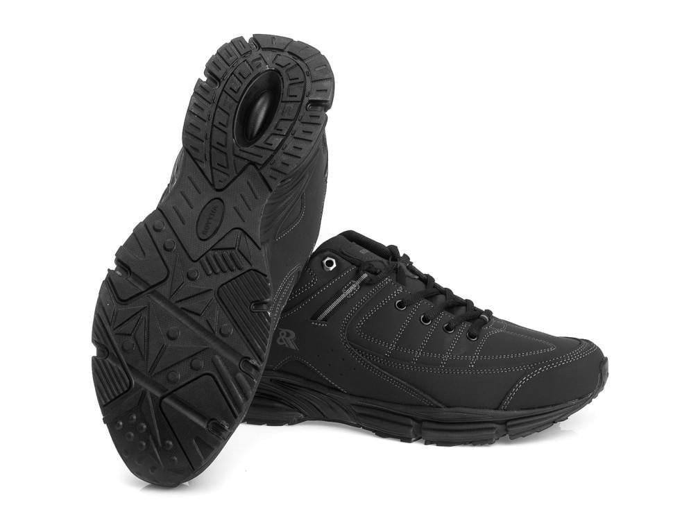 Кросівки чоловічі Royyna 7243012 з натуральної шкіри р. 50 Чорний (22721) - фото 2 Кросівки чоловічі Royyna 7243012 з натуральної шкіри р. 50 Чорний (22721) - фото 2