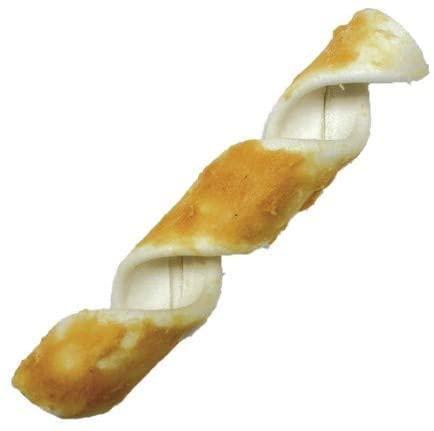 Лакомство для собак Croci BBQ Party крученый стик с курицей 15 см 30 г (1250884092)