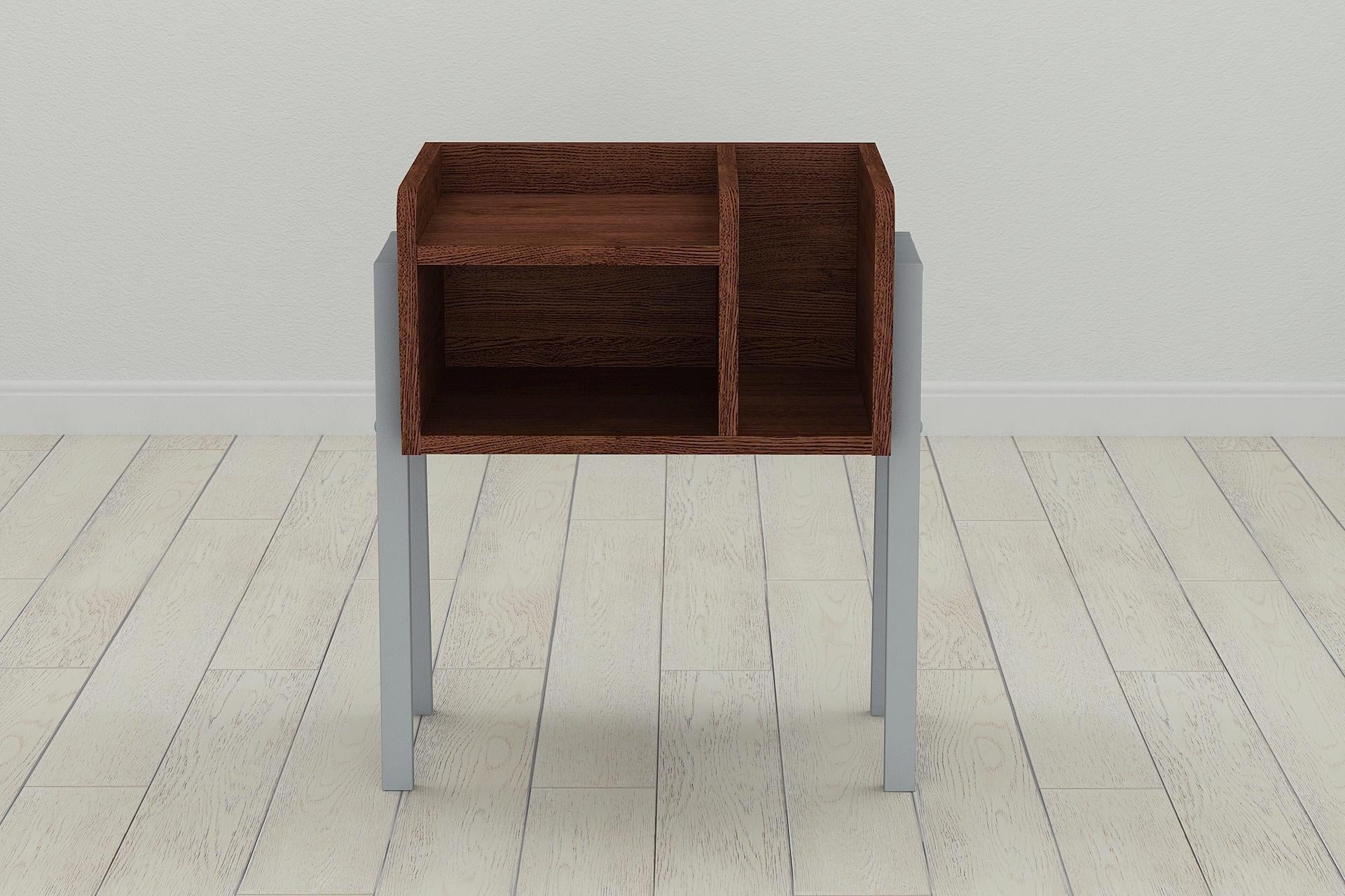 Тумба модульная Ferrum-decor Амели ДСП 16 мм 540x450x320 мм Серый/Венге (FRD-105499)