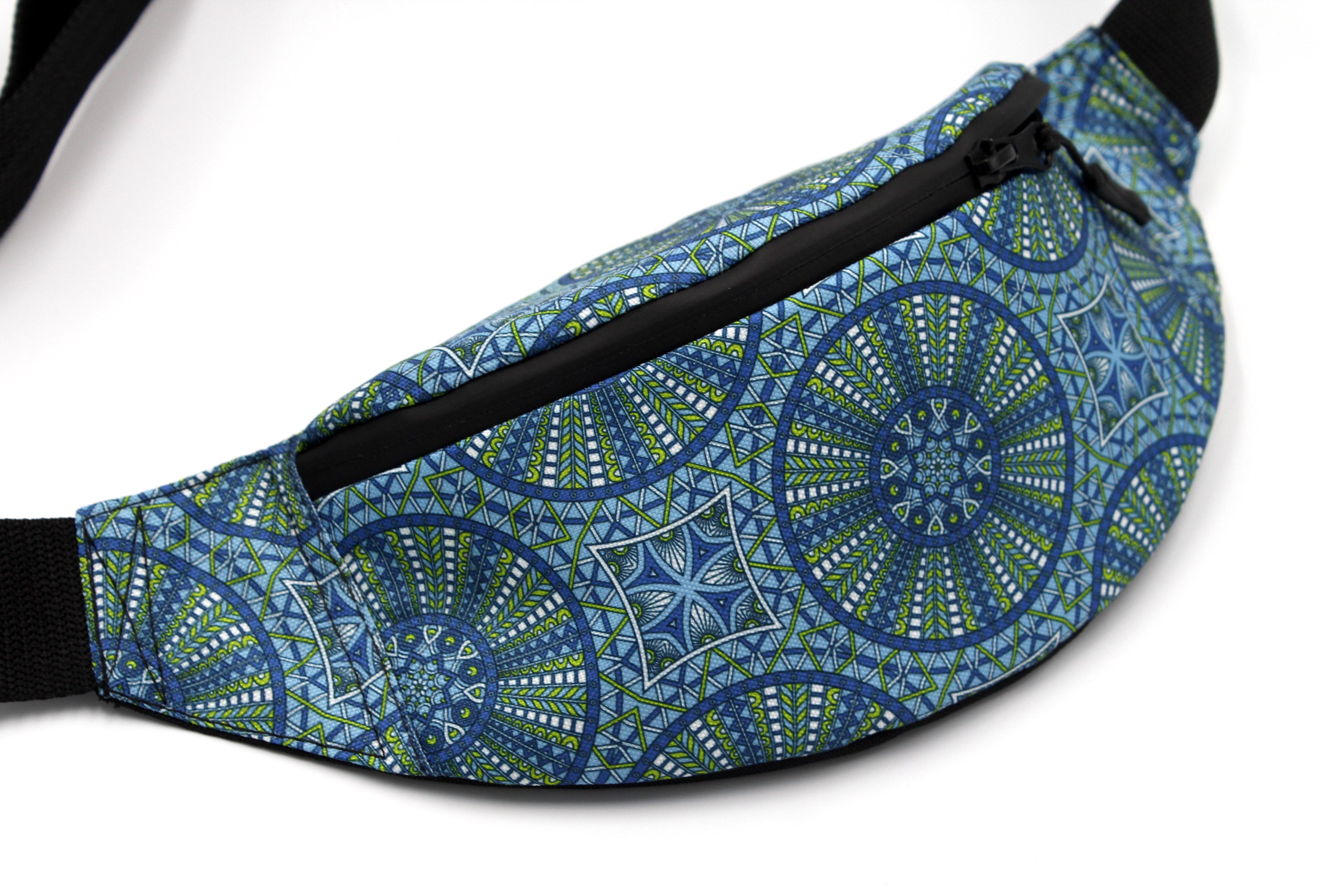 Сумка бананка Мандала Синій (BG-004) - фото 3