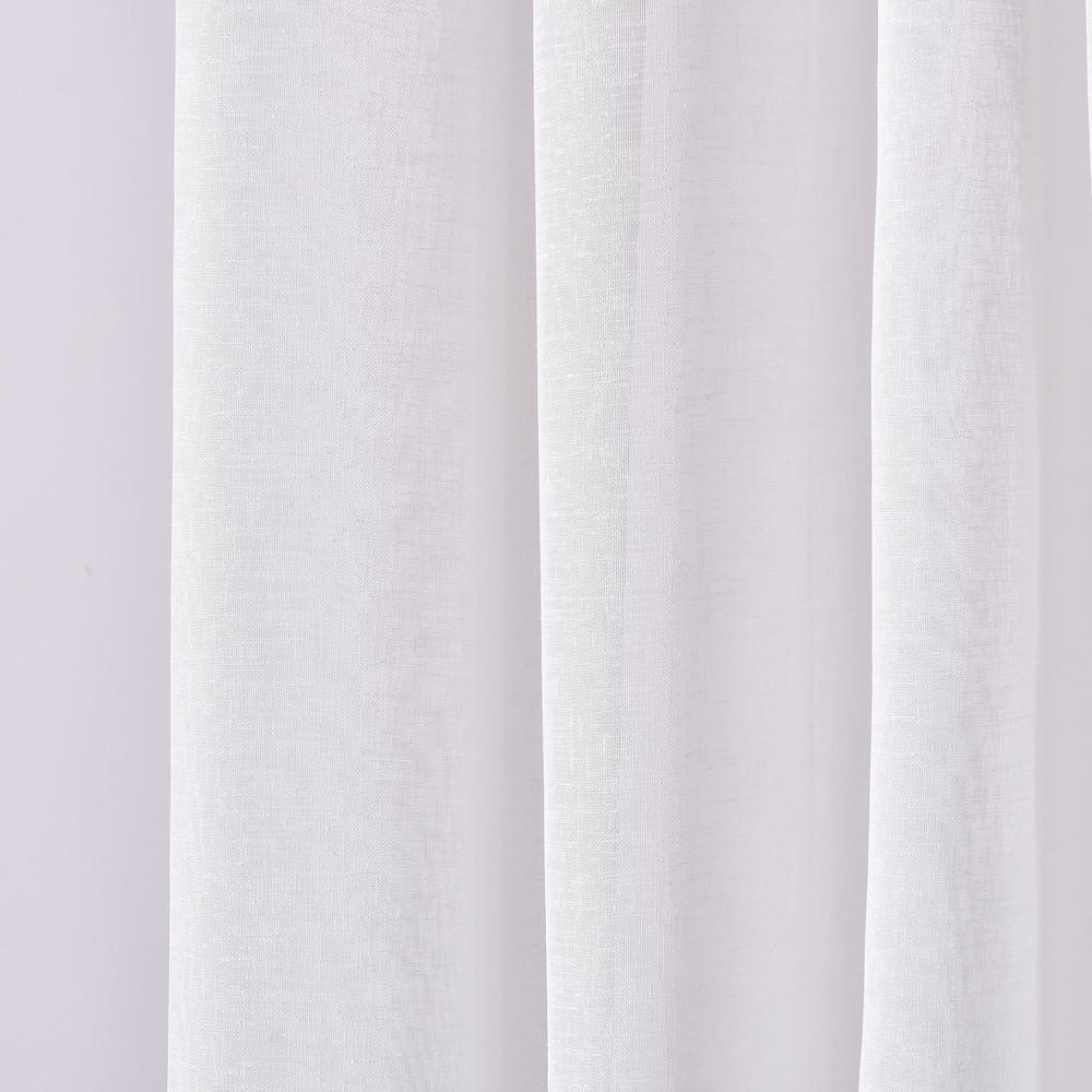 Тканина тюль рогожка Leros V-11 ekru 104 гр/м2 300 см (26409) - фото 4