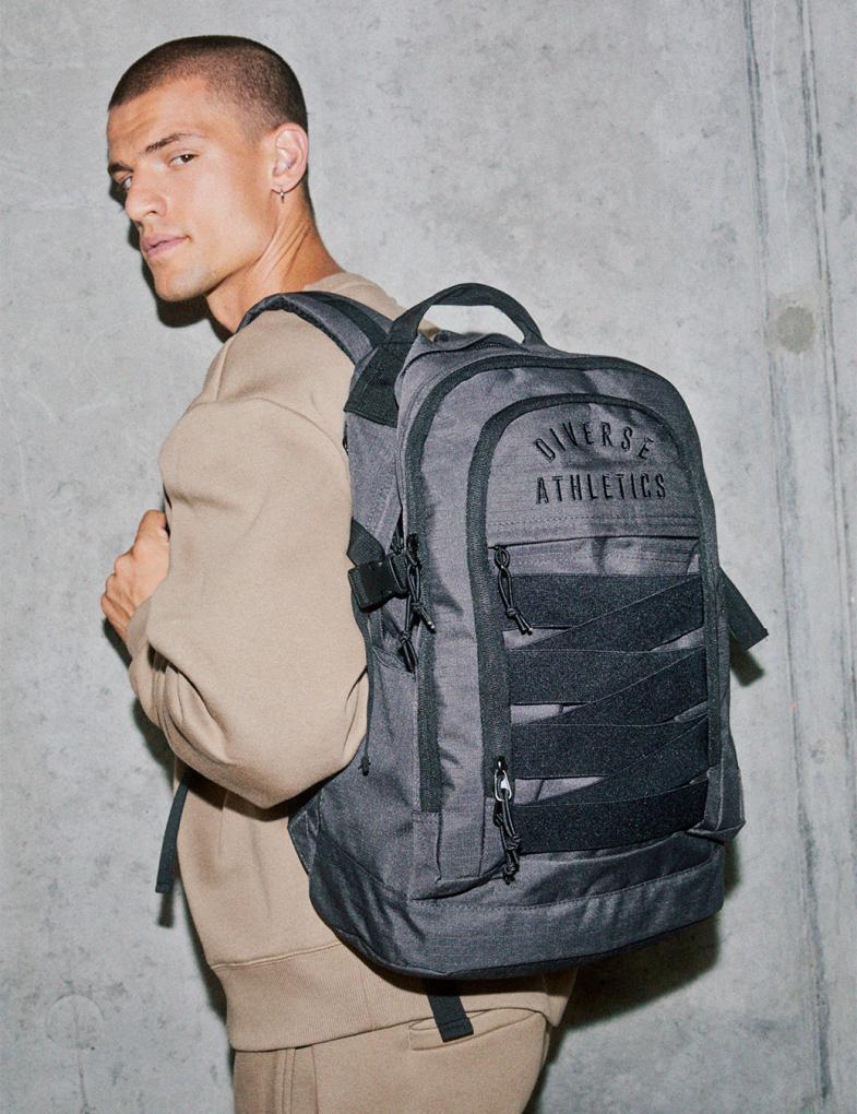 Рюкзак мужской Diverse ATH TAPEZ Графит (5905384053466)