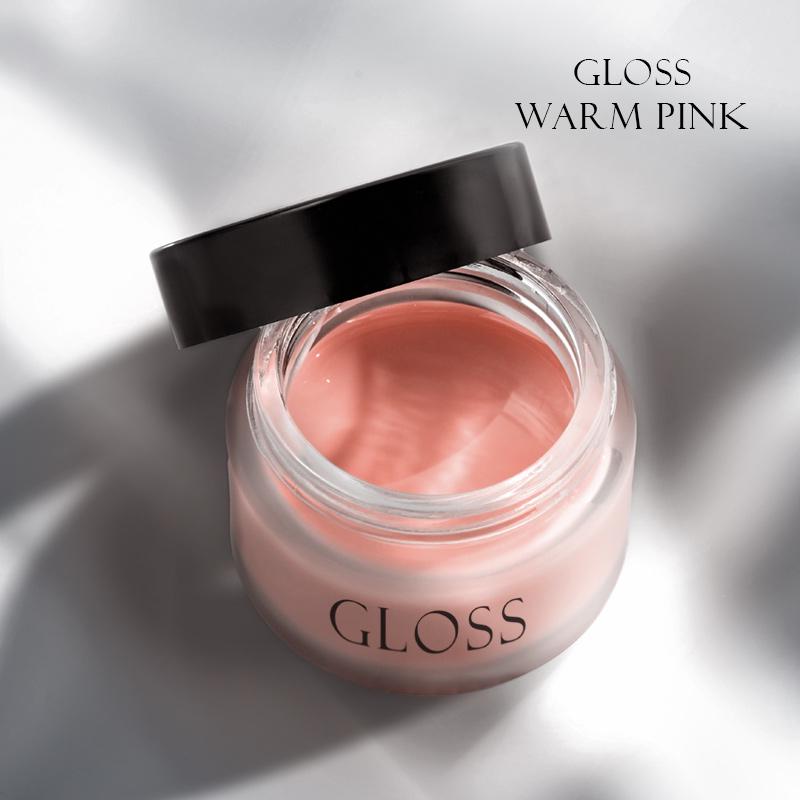 Гель однофазний GLOSS Builder Gel 15 мл Warm Pink (060523)