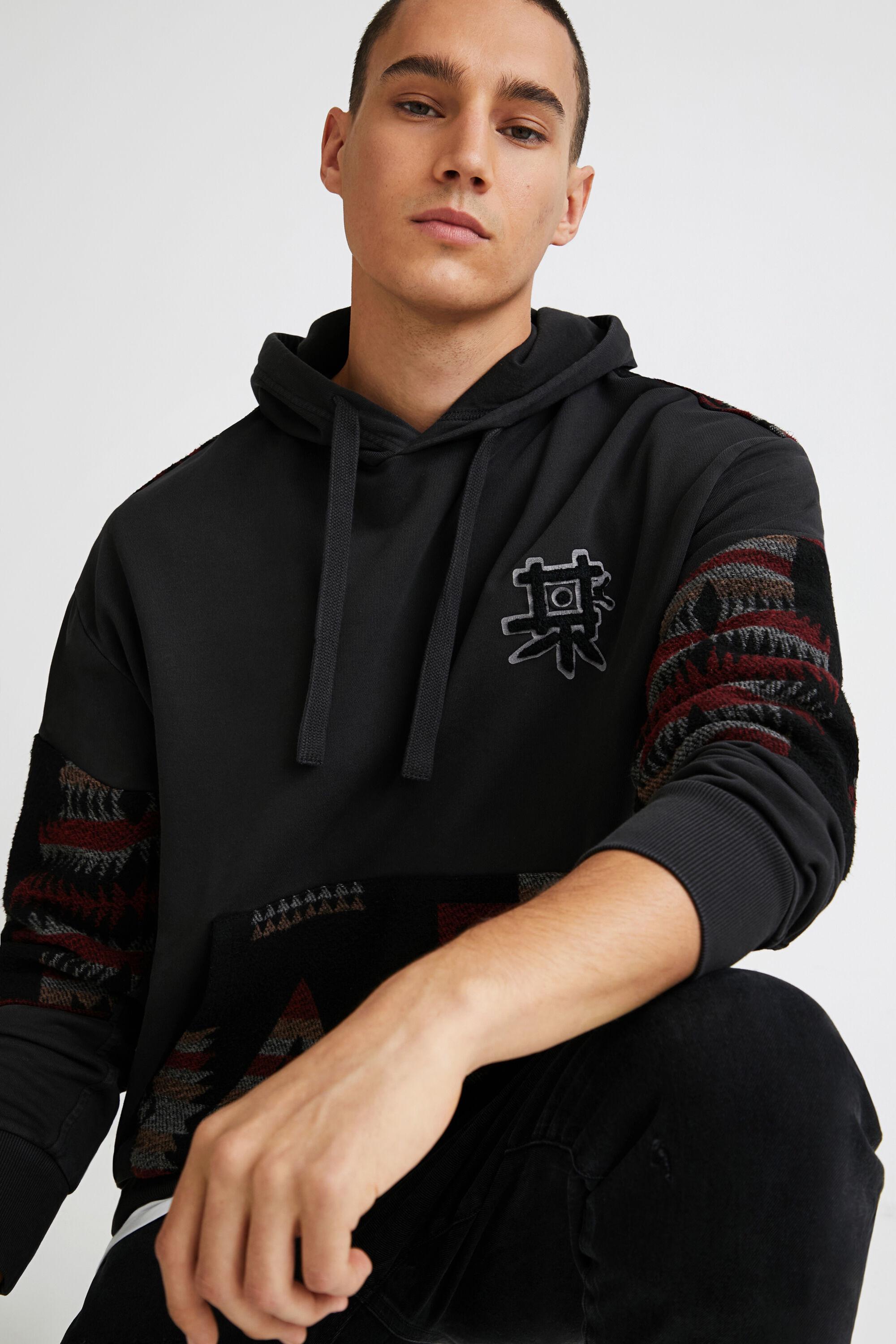 Свитшот мужской Desigual 22smsk04 S Серый - фото 5 Свитшот мужской Desigual 22smsk04 S Серый - фото 5