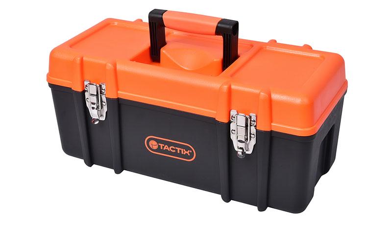 Ящик для инструмента Tactix 510x230x230 мм с защелками пластиковый (INSBXBXP3321105PT0)