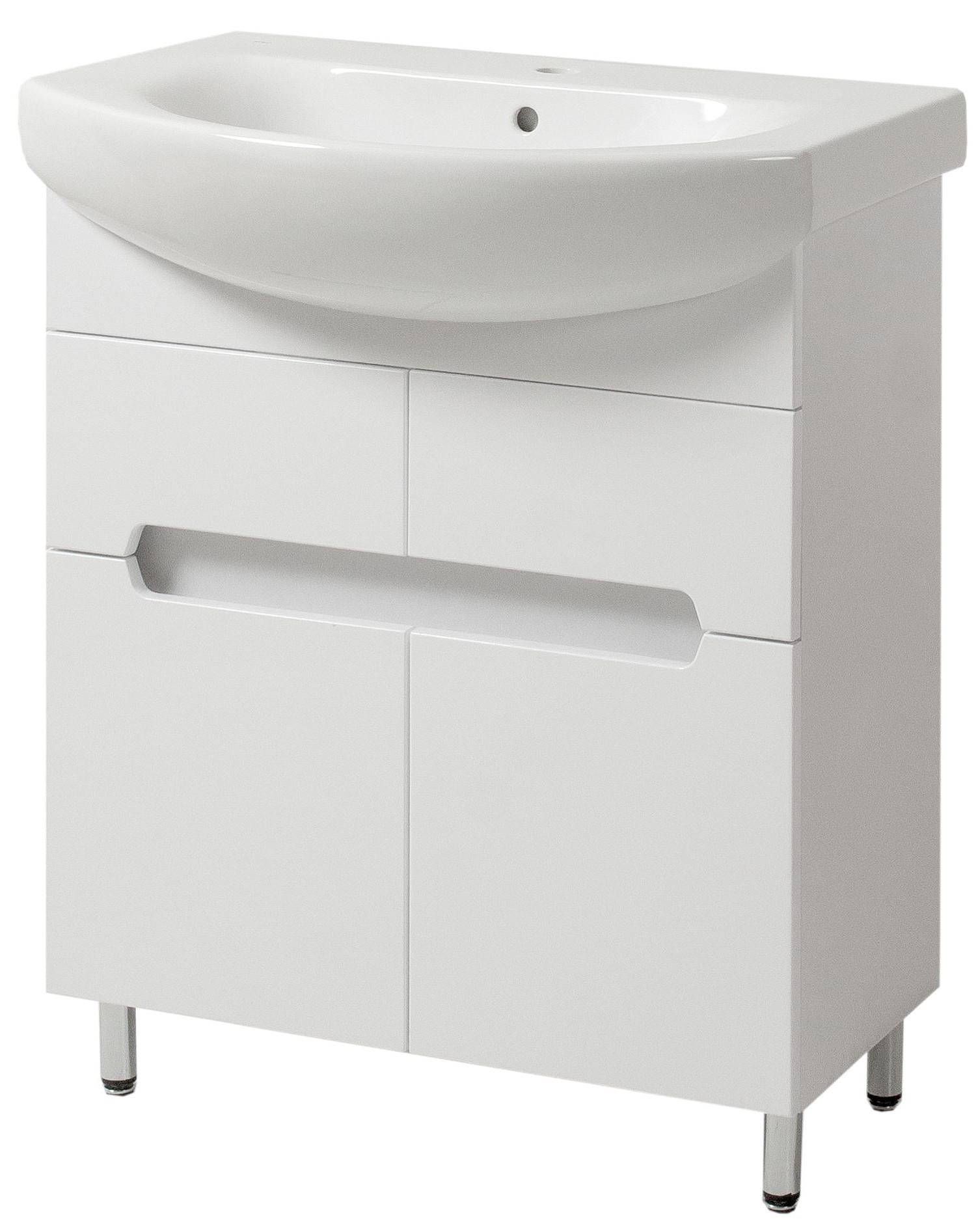 Тумба ЮВВИС Эстель Т-5 70 см с умывальником RUNA (14693588)