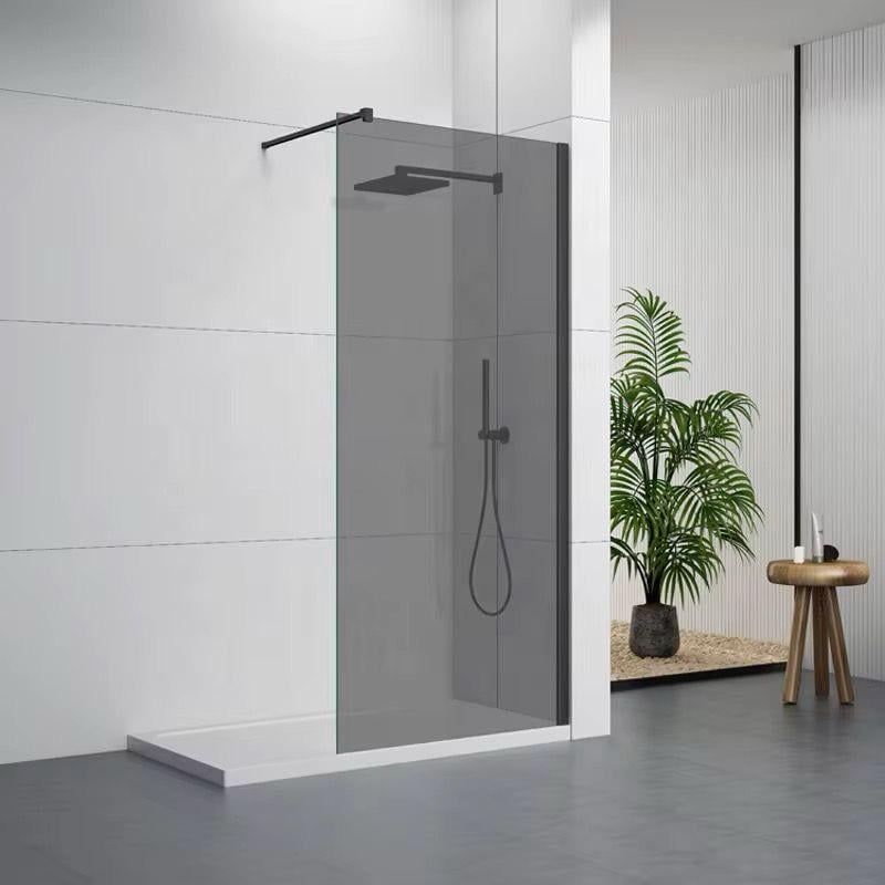 Душевая перегородка Aquanil FIT тонированное стекло 90x195 см Черный Душевая перегородка Aquanil FIT тонированное стекло 90x195 см Черный