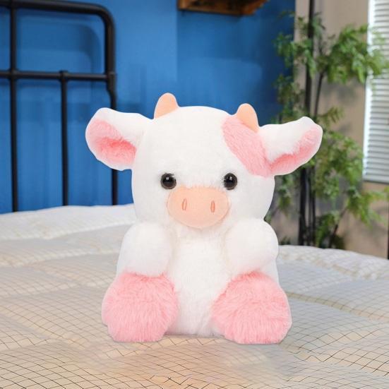 М'яка іграшка Корівка 20 см Pink (15315438) - фото 6 М'яка іграшка Корівка 20 см Pink (15315438) - фото 6