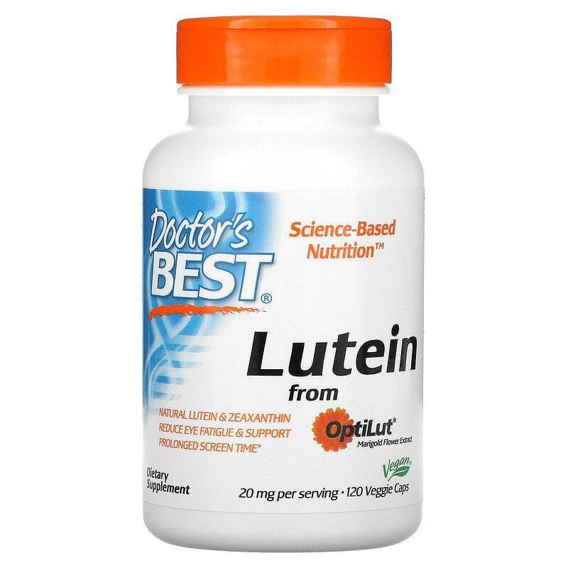 Лютеїн Doctor's Best Lutein with OptiLut 120 капс. - фото 1 Лютеїн Doctor's Best Lutein with OptiLut 120 капс. - фото 1