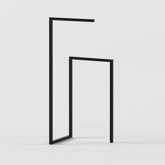 Рейл стойка GoodsMetall ВШ127 в стиле Лофт 1000х400х320 мм (1210537517)