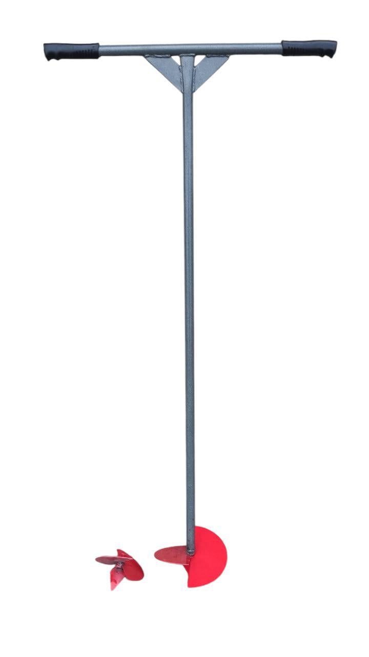 Бур садовий ручний з насадками 130 мм та 180 мм (23857712)