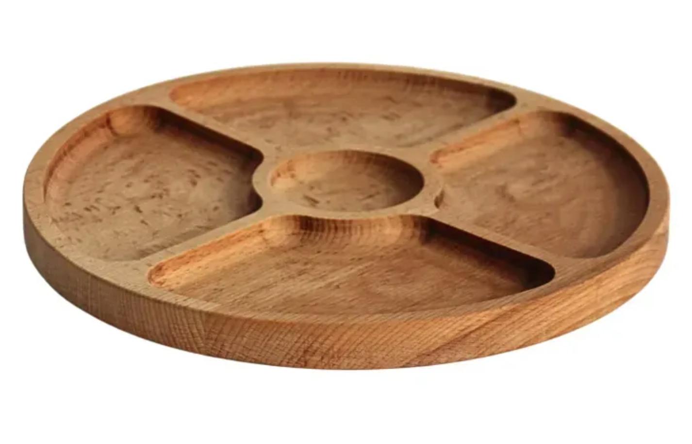 Менажница FORT деревянная 25 см 4 секции (MEN4-25)