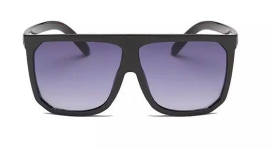 Солнцезащитные очки большие Черный