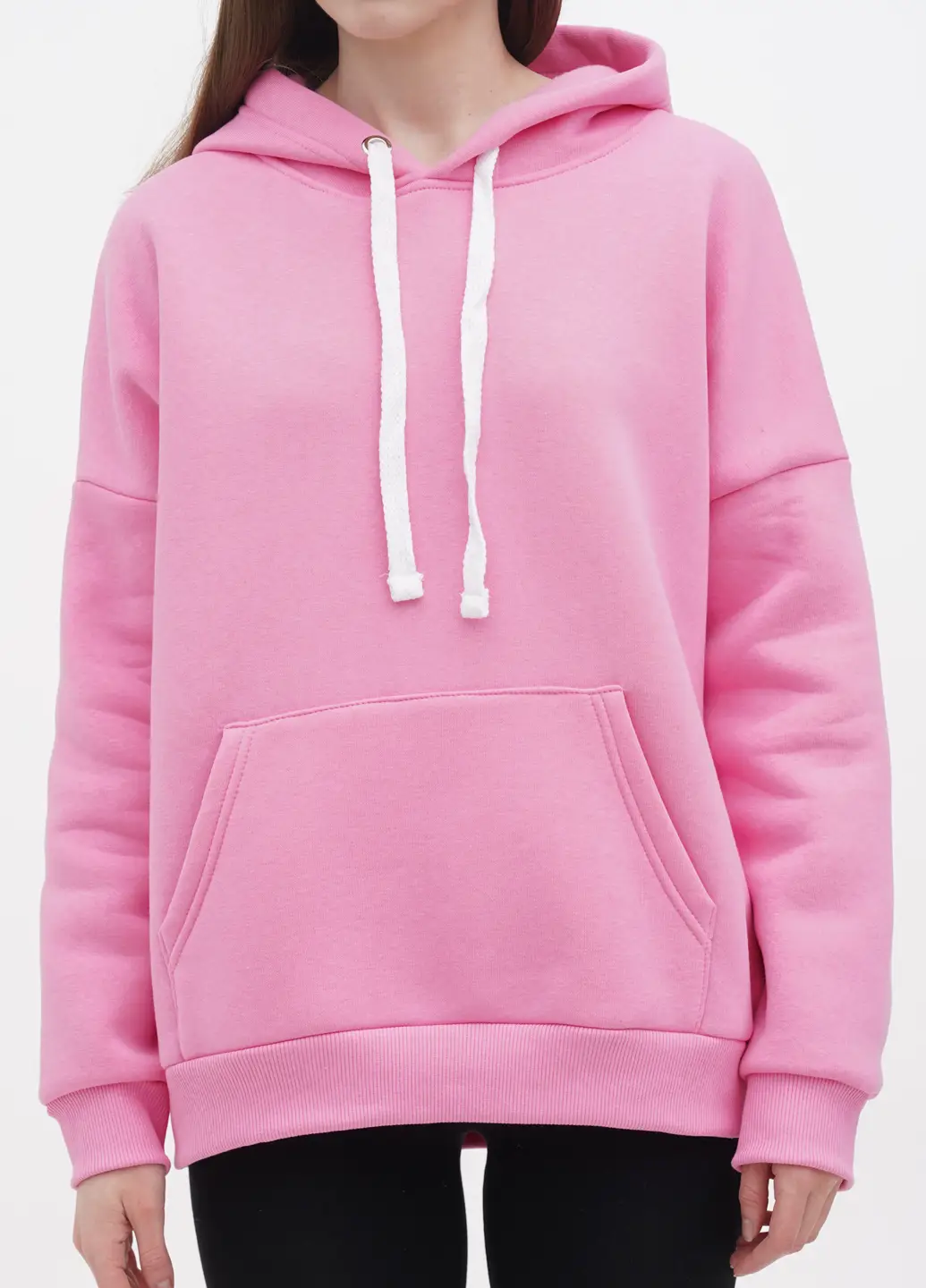 Худи женское Hibrand на флисе one size 01 Розовый (58-71-1557899868) - фото 2 Худи женское Hibrand на флисе one size 01 Розовый (58-71-1557899868) - фото 2