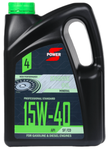 Олива моторна S-Power Standard 15W-40 4 л