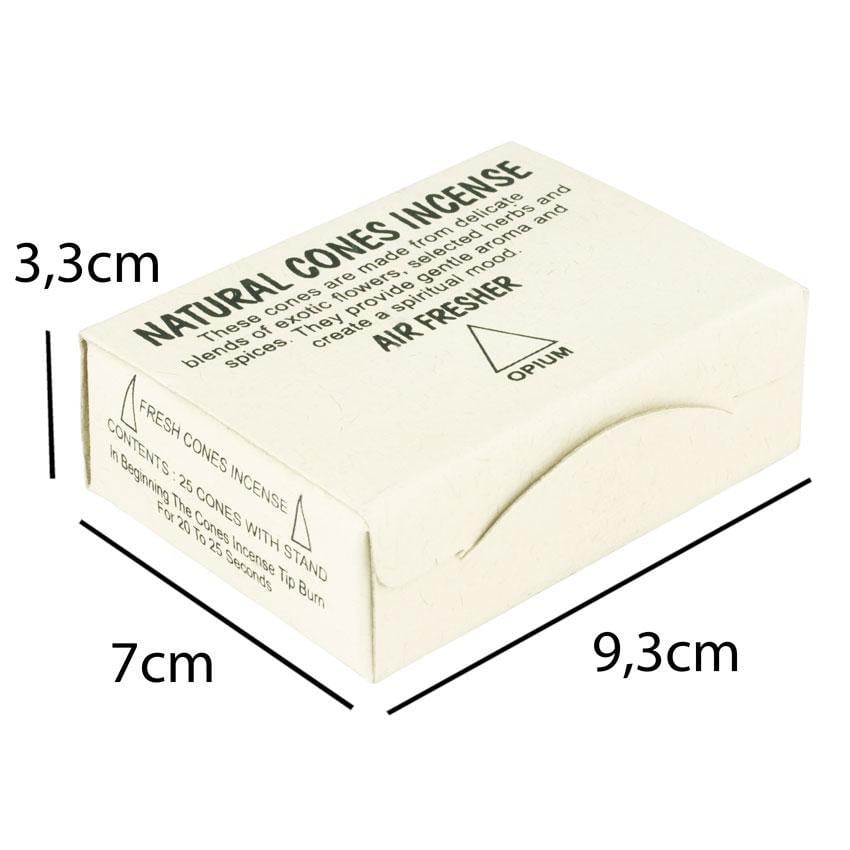 Благовония Непальские конусные Опіум 25 конусов с подставкой 9,3х7х3,3 см (27863) - фото 3 Благовония Непальские конусные Опіум 25 конусов с подставкой 9,3х7х3,3 см (27863) - фото 3