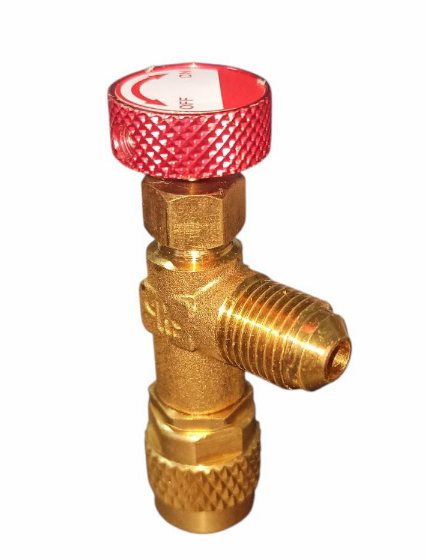 Кран заправочный для кондиционеров (5/16 SAE-5/16 SAE)