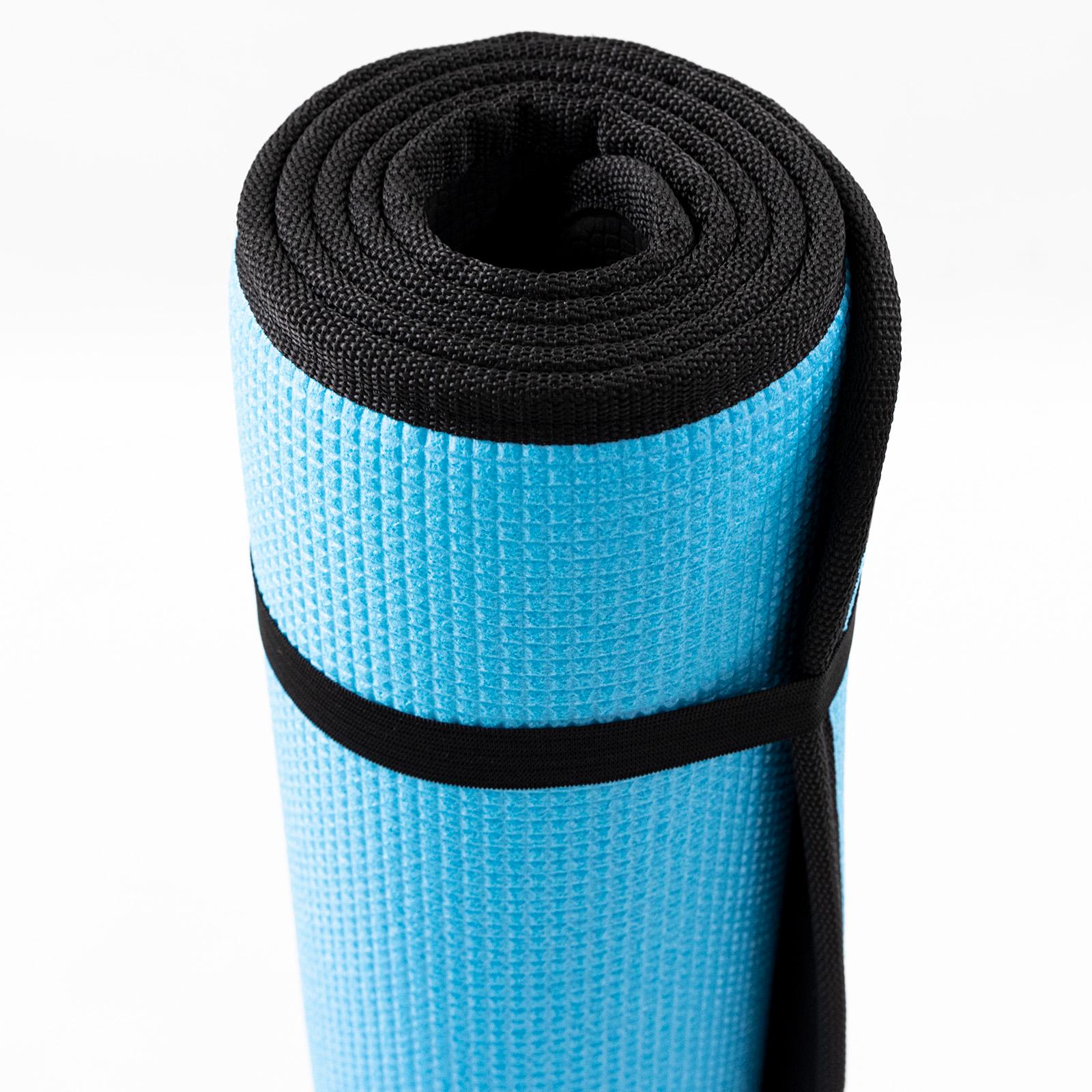 Килимок для йоги та фітнесу EVA Osport Yoga Pro/8 мм Чорно-блакитний (OF-0275) - фото 9 Килимок для йоги та фітнесу EVA Osport Yoga Pro/8 мм Чорно-блакитний (OF-0275) - фото 9
