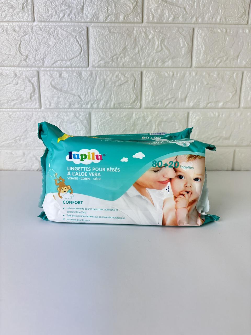 Салфетки влажные Lupilu Comfort 80/20 шт.