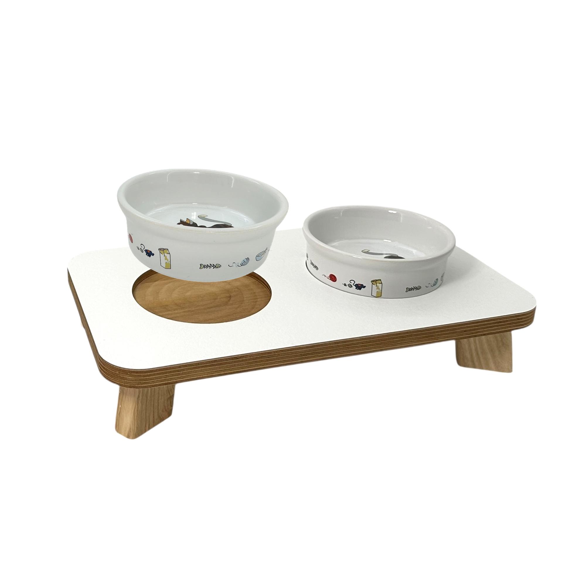 Подставка под мисочки Trixie для собак и кошек с мисками 2х200 мл - фото 5 Подставка под мисочки Trixie для собак и кошек с мисками 2х200 мл - фото 5