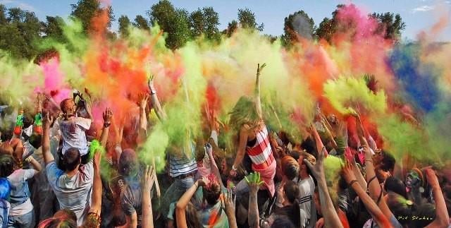 Набор красок Holi Fest 12 цветов 100 г - фото 4