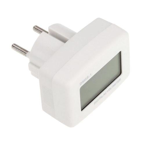 Вольтметр мережевий DM55-1 з LCD дисплеєм і підсвічуванням 220V (36273863) Вольтметр мережевий DM55-1 з LCD дисплеєм і підсвічуванням 220V (36273863)