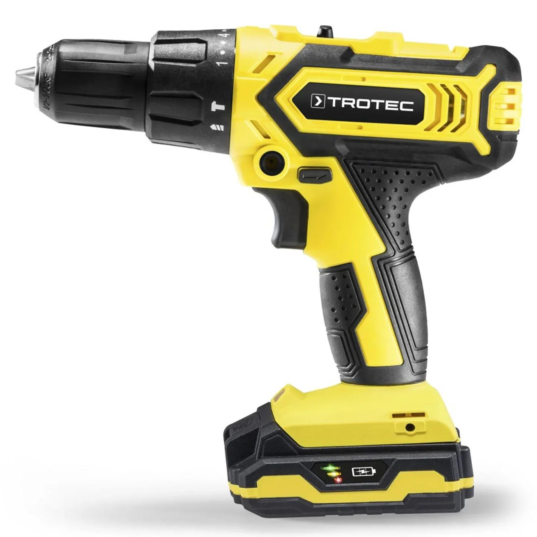 Дриль-шурупокрут акумуляторний Trotec PHDS 11-20V ударний з кейсом (4410000502) - фото 4