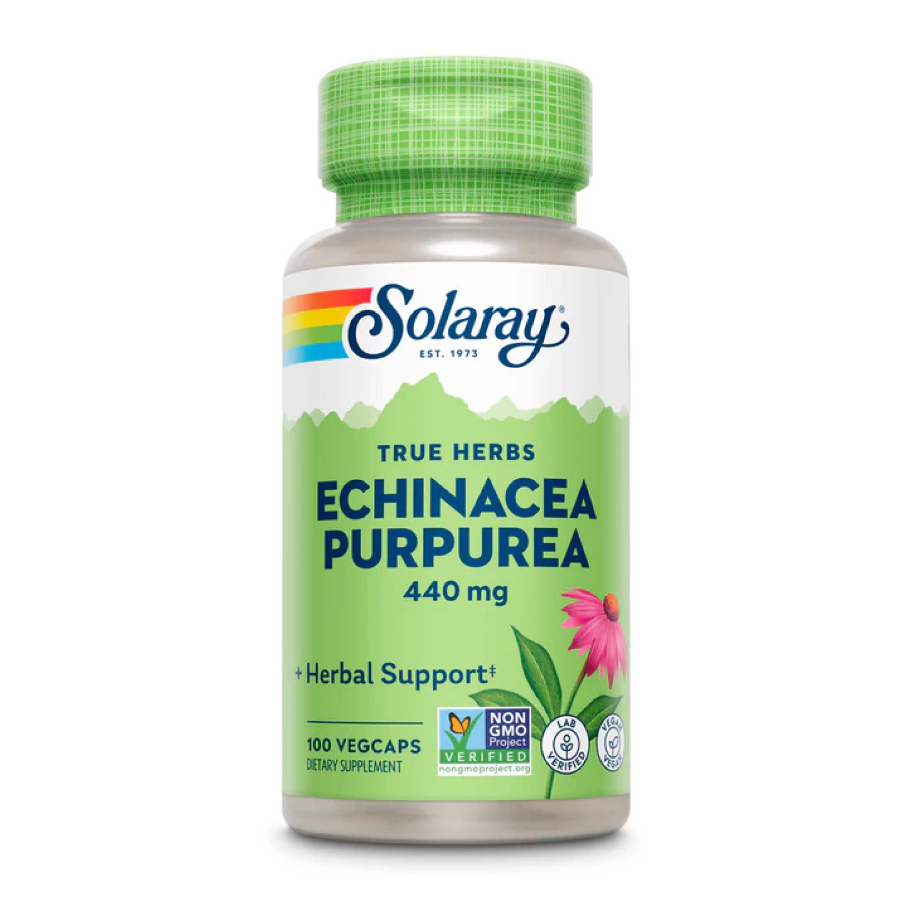 Натуральна добавка Echinacea Purpurea Root 440 mg 100 vcaps (2023-10-3009)