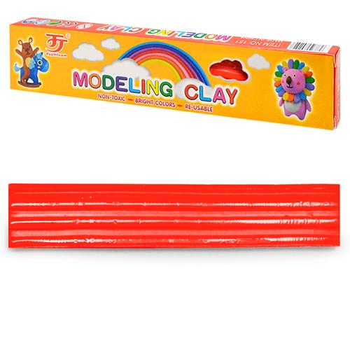 Пластилін Stenson Modeling Clay ST02288 75 г Червоний (11120221)