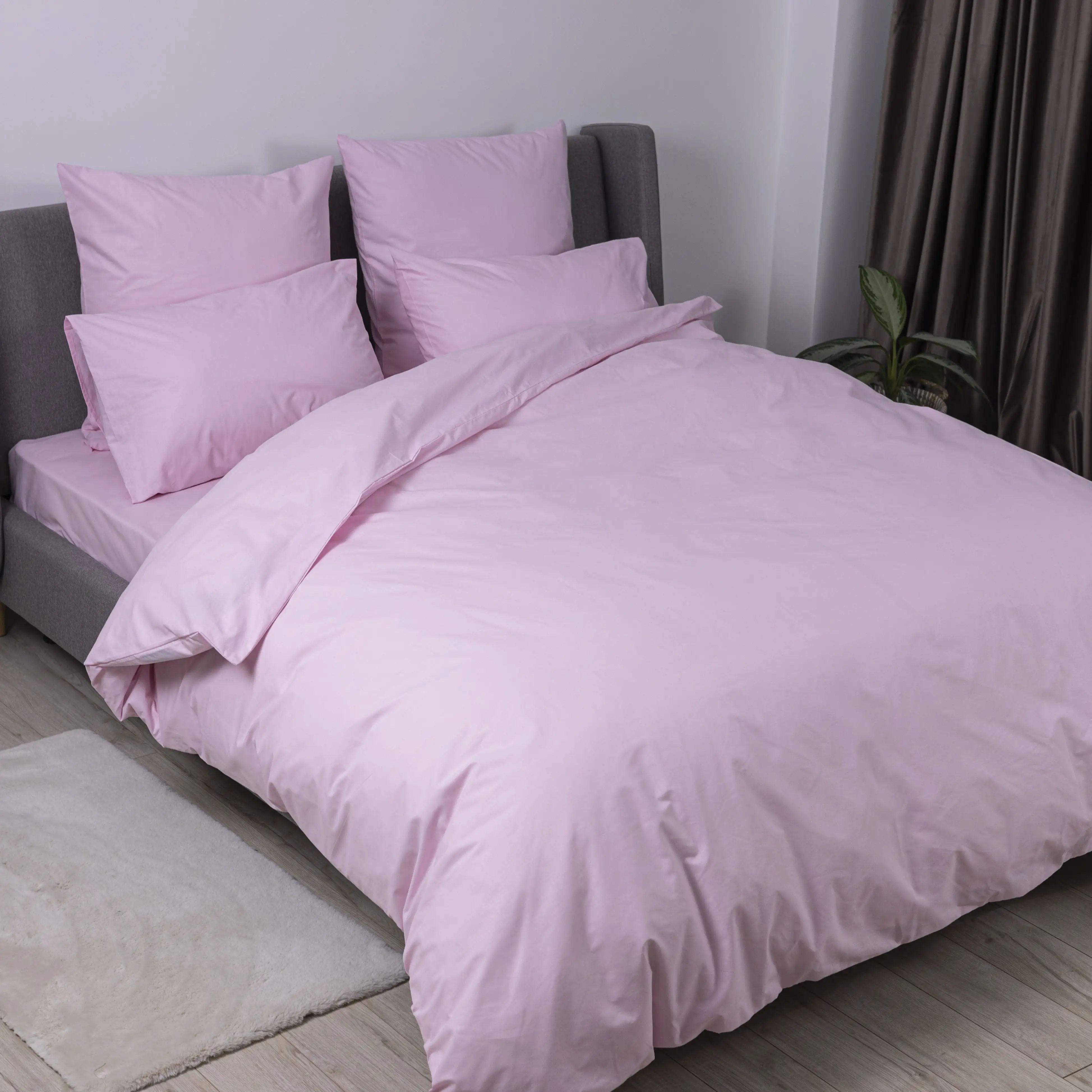 Комплект постільної білизни гіпоалергенний ТЕП Pastel Rose 115 г/кв. м євро з наволочками 70x70 см Рожевий (12900200215) Комплект постільної білизни гіпоалергенний ТЕП Pastel Rose 115 г/кв. м євро з наволочками 70x70 см Рожевий (12900200215)