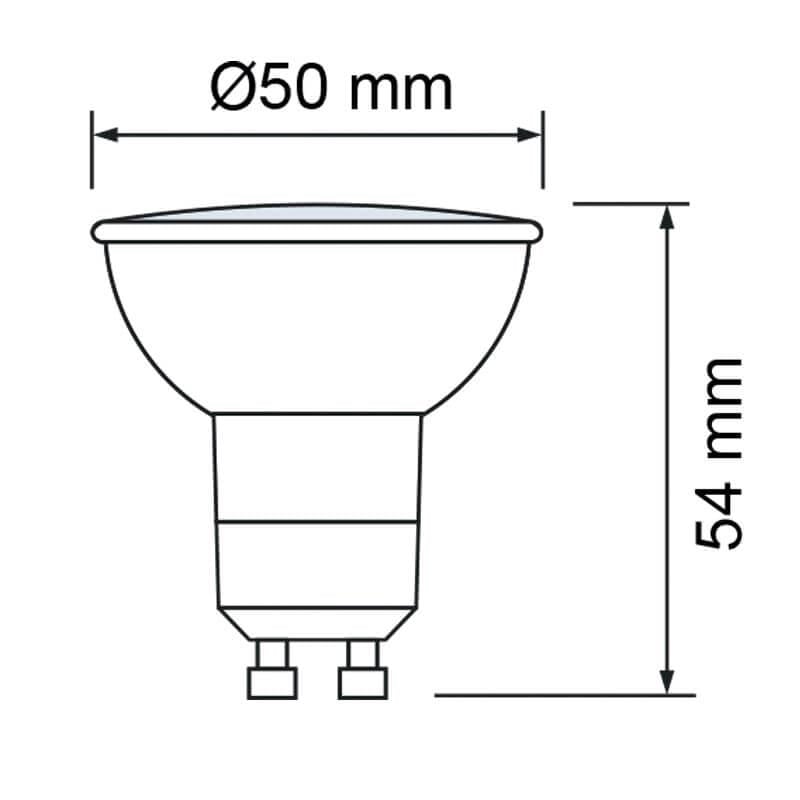 Лампа светодиодная HOROZ ELECTRIC Plus-10 10W GU10 4200K - фото 4