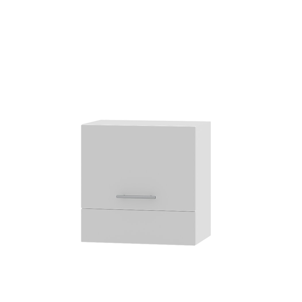 Шкаф верхний Эверест Оптима модуль Верх для вытяжки В11-500 50х30х50 см Нимфея Альба/Белый (08456) - фото 1