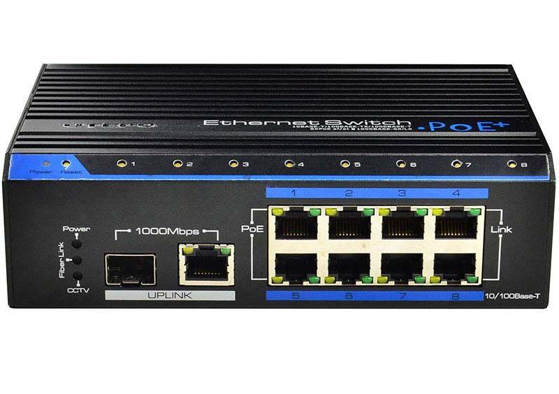 8-портовый POE коммутатор UTEPO UTP7208E-POE-A1