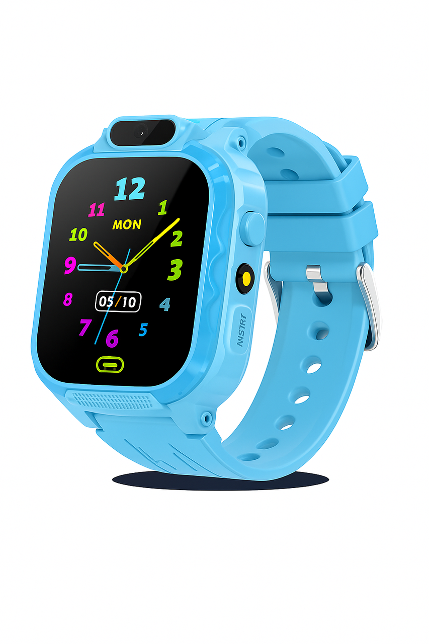 Смарт-годинник дитячий Smart Watch S12 з відеодзвінком GPS SIM-карта Blue (18576)