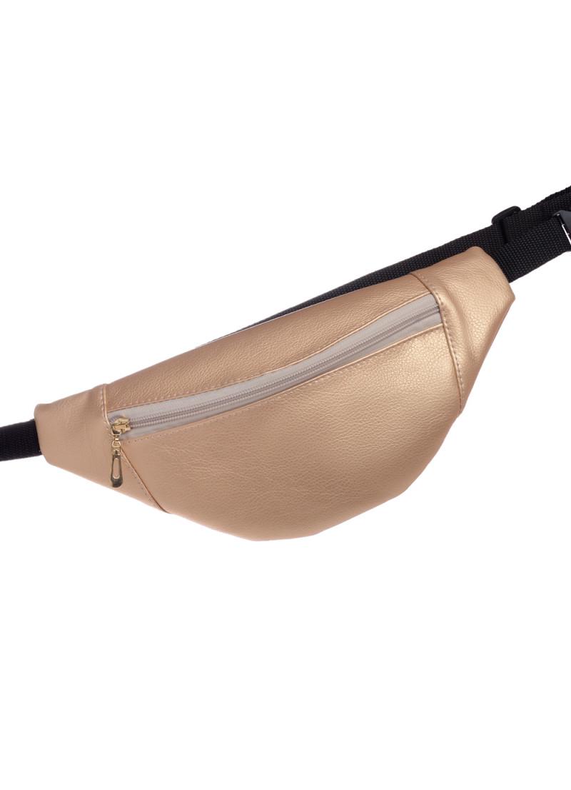 Сумка бананка поясная Sambag Soho BSO Золотой перламутр (82119023)