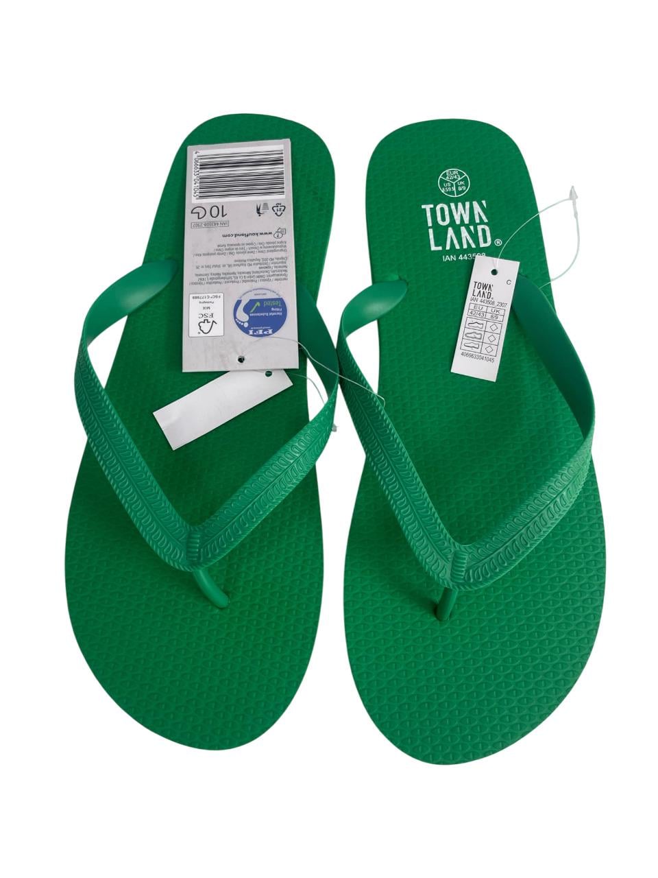 Тапки мужские Town Land 443508х40 р. 42/43 Зеленый (26885278)