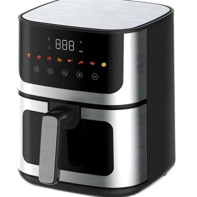 Аерогриль електричний Rainberg RB-2268 8 л 4200 Вт (RB-2268) - фото 2 Аерогриль електричний Rainberg RB-2268 8 л 4200 Вт (RB-2268) - фото 2