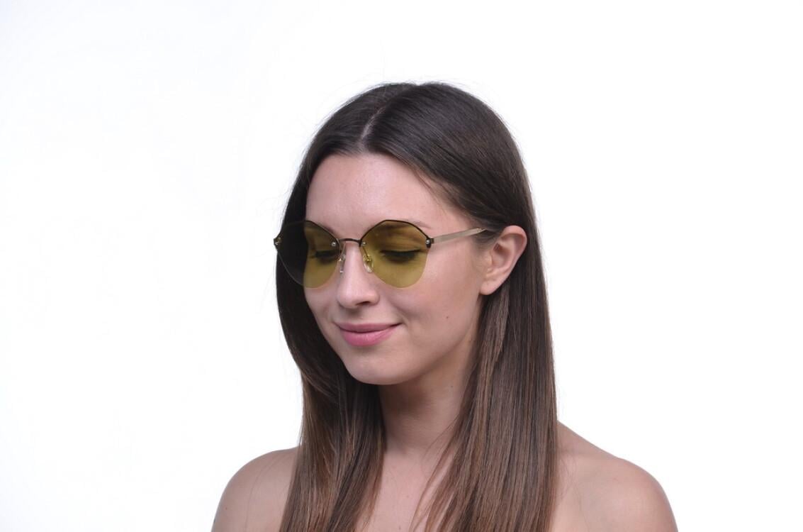 Очки имиджевые SunGlasses с поляризацией 88007c4 (o4ki-10325) - фото 4